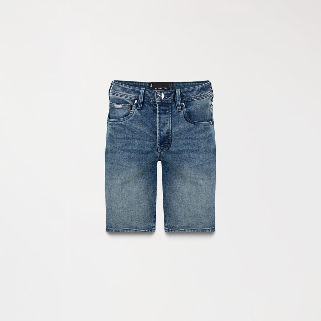 DOMINOR DENIM SHORT MEN BLUE DENIM - Monastery | Tienda Oficial Colombia