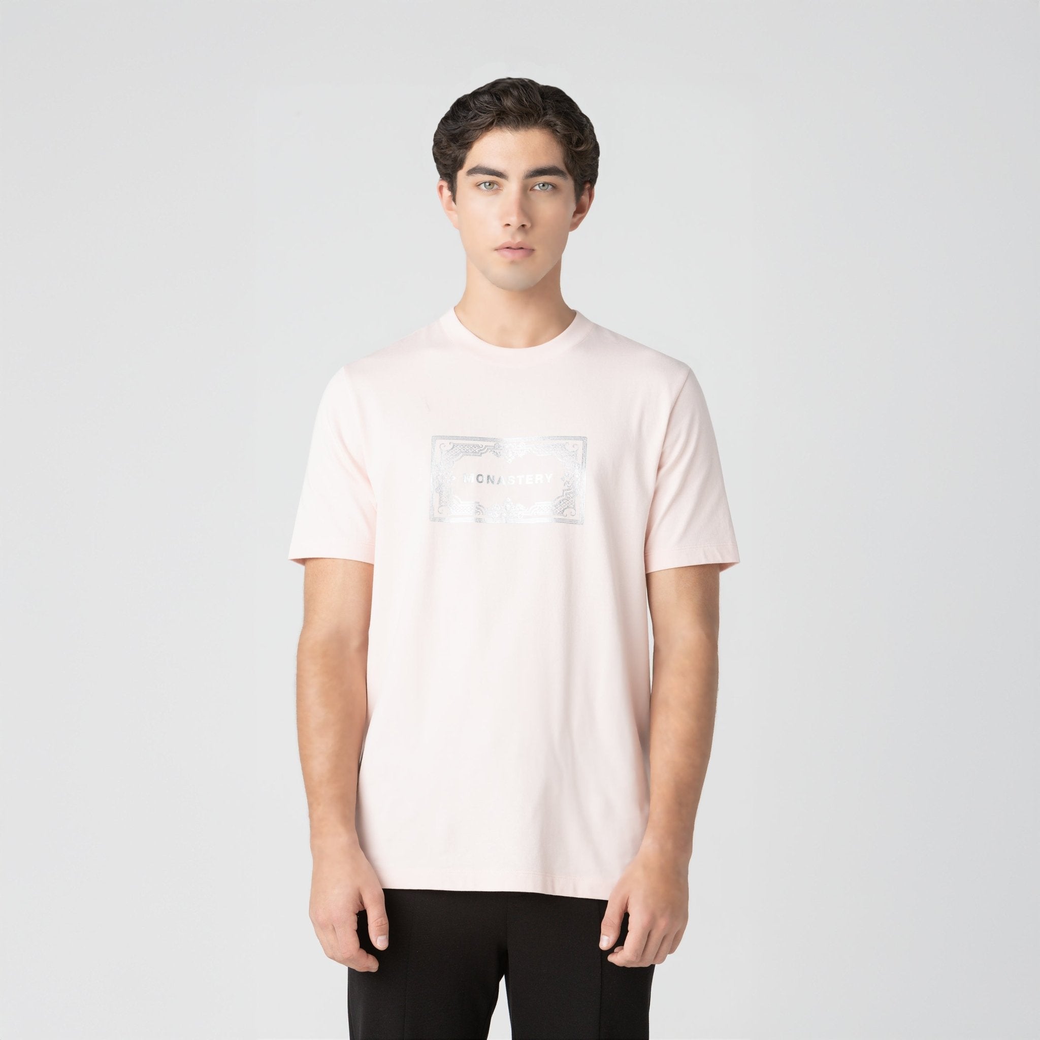 DOMINUS T - SHIRT MEN ROSE QUARTZ - Monastery | Tienda Oficial Colombia