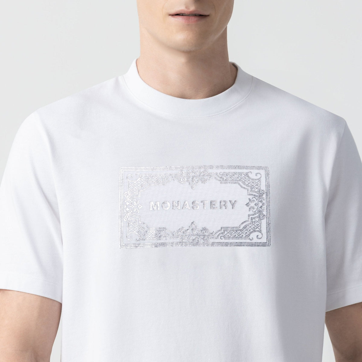 DOMINUS T - SHIRT MEN WHITE - Monastery | Tienda Oficial Colombia