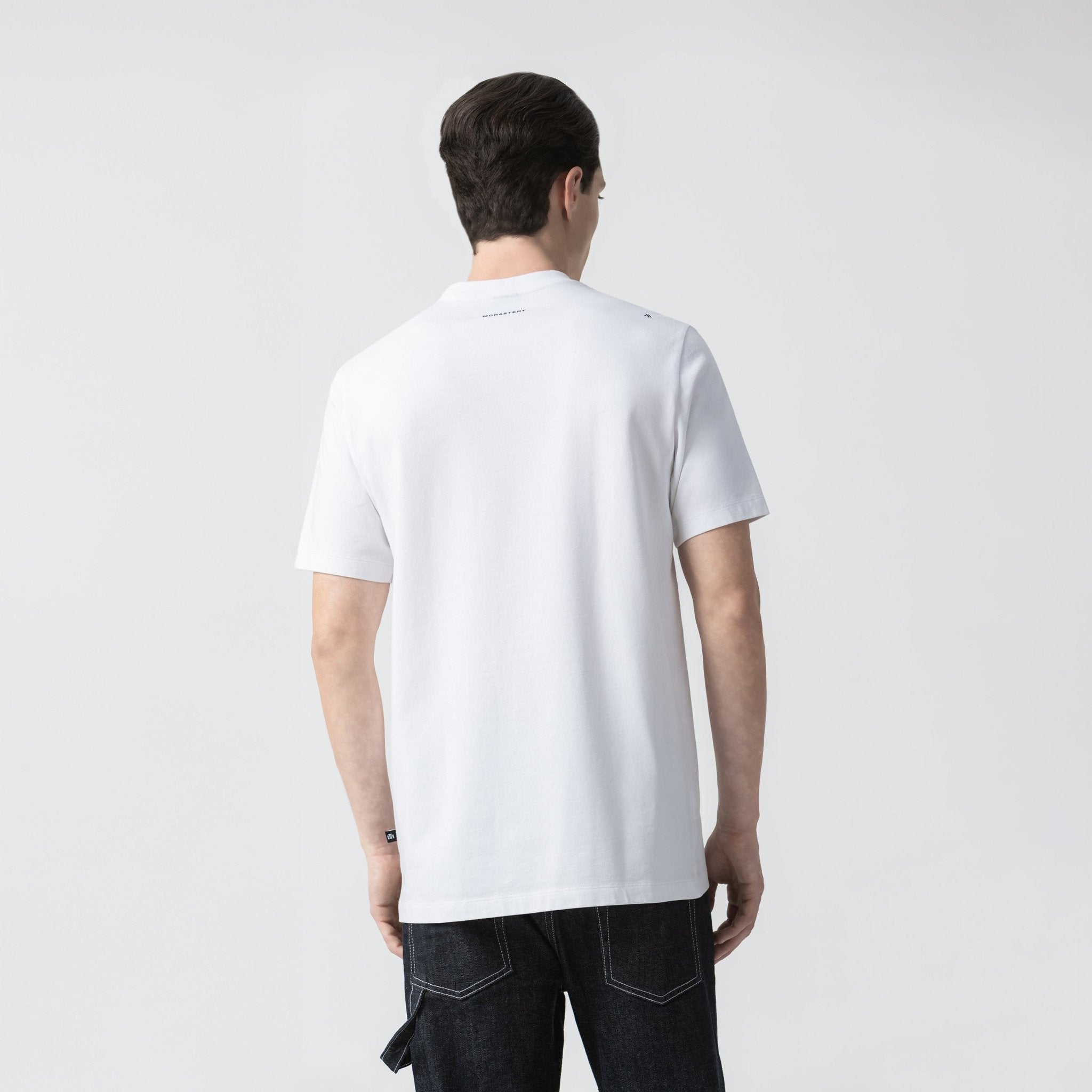 DOMINUS T - SHIRT MEN WHITE - Monastery | Tienda Oficial Colombia