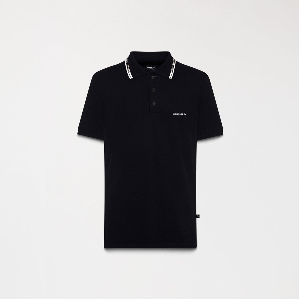DUDLEY POLO MEN BLACK - Monastery | Tienda Oficial Colombia