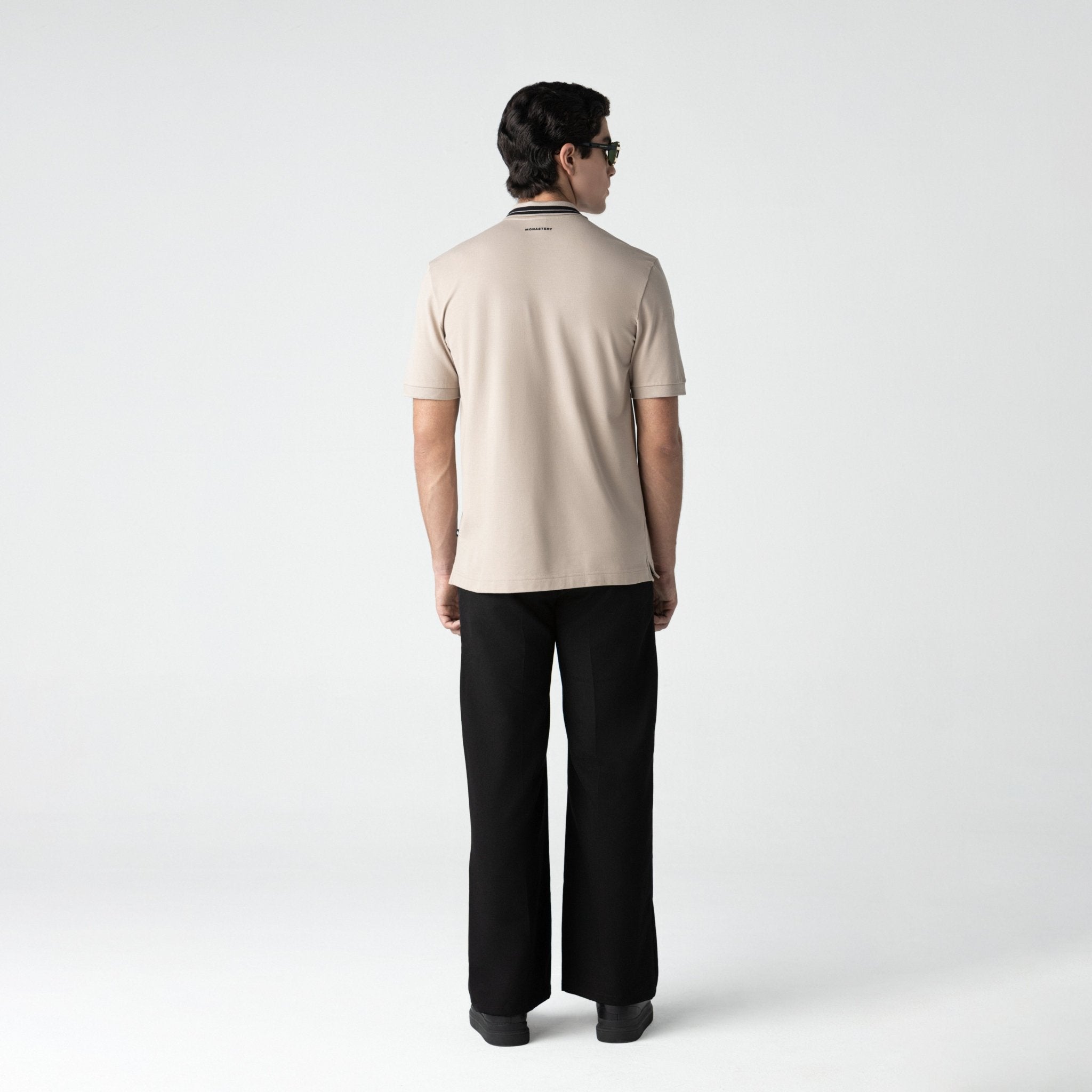 DUDLEY POLO MEN SIMPLY TAUPE - Monastery | Tienda Oficial Colombia