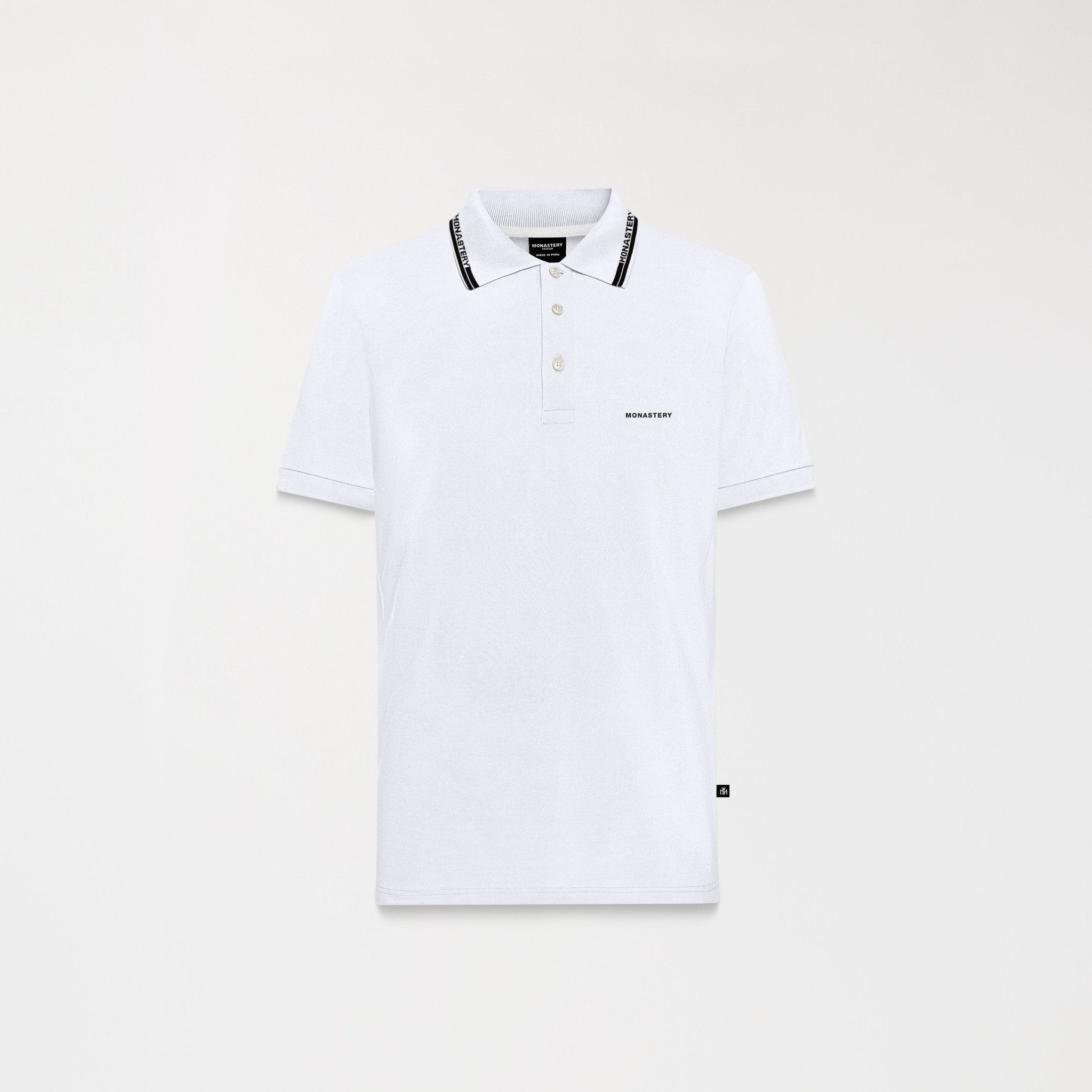 DUDLEY POLO MEN WHITE - Monastery | Tienda Oficial Colombia