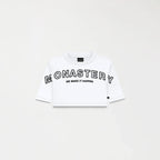 DUSTY CROP TOP WOMEN WHITE - Monastery | Tienda Oficial Colombia