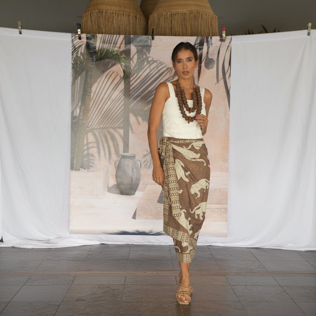 Pareo Sarong 002 – Wild Chocolate
