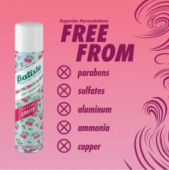 BATISTE DRY SHAMPOO CHERRY 200ML