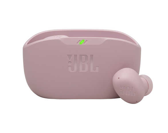 EARBUDS JBL VIBE BUDS 2 WITH CHARGING CASE WIRELESS PINK