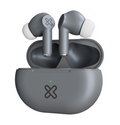 EARBUDS KLIPX BUDSFI WITH CHARGING CASE WIRELESS GRAY