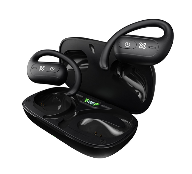 EARBUDS KLIPX OPENBUDS WITH CHARGING CASE WIRELESS BLACK
