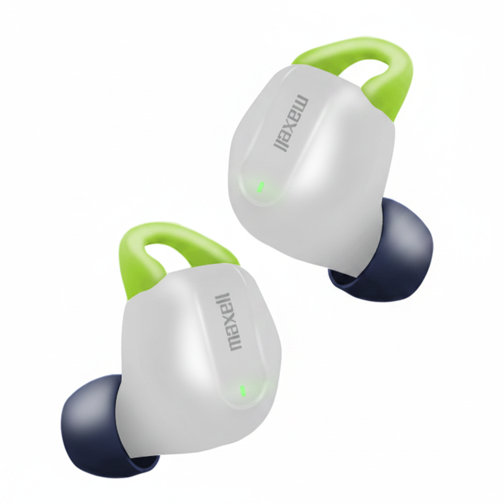 EARBUDS MAXELL EBBTMXDUO BT MXDUO TWS WITH CHARGING CASE WHTNAV