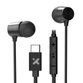 EARBUDS XTECH TUNELOOP WIRED USBC BLACK