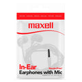 EARPHONES MAXELL INBAX AUDIO 35MM WHITE