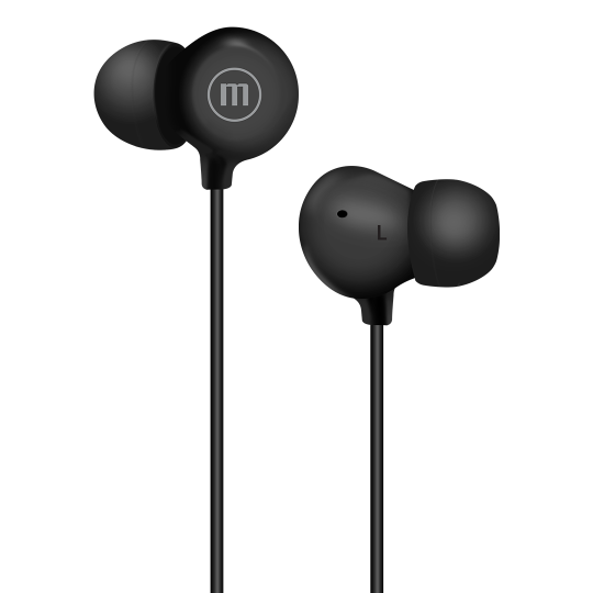 EARPHONES MAXELL INBAX USBC BLACK