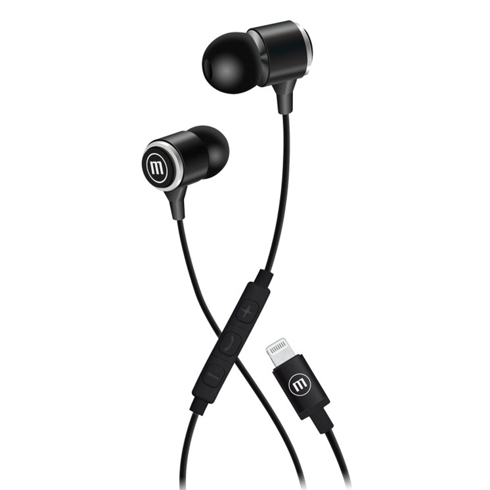 EARPHONES MAXELL M5 LIGHTNING BLACK