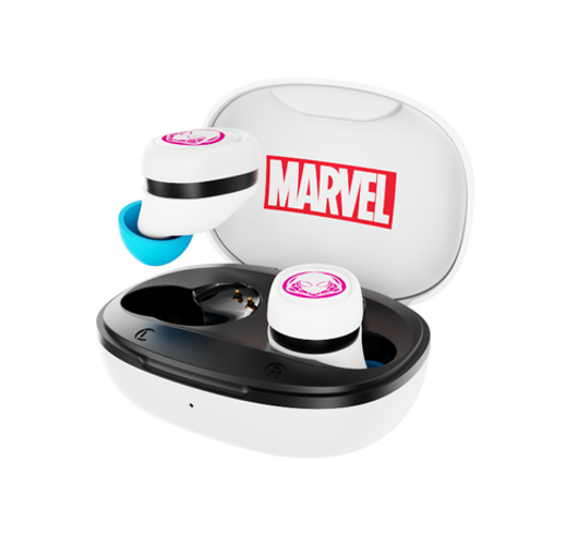 EARPHONES XTECH EDICION MARVEL GHOST SPIDER CHARGING CASE WIRELESS WHITE
