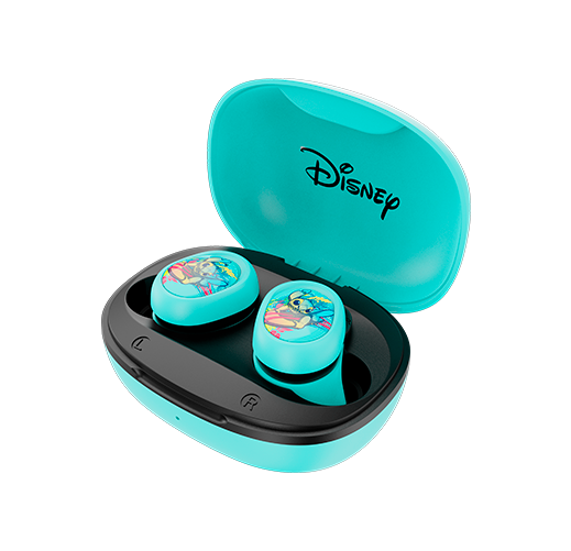 EARPHONES XTECH EDICION STITCH DISNEY CHARGING CASE WIRELESS BLUE