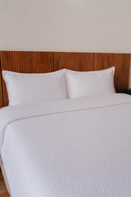Set Duvet Budapest Blanco