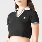 ELENTH CROP TOP WOMEN BLACK - Monastery | Tienda Oficial Colombia