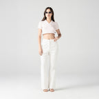 ELENTH CROP TOP WOMEN PALE LILAC - Monastery | Tienda Oficial Colombia