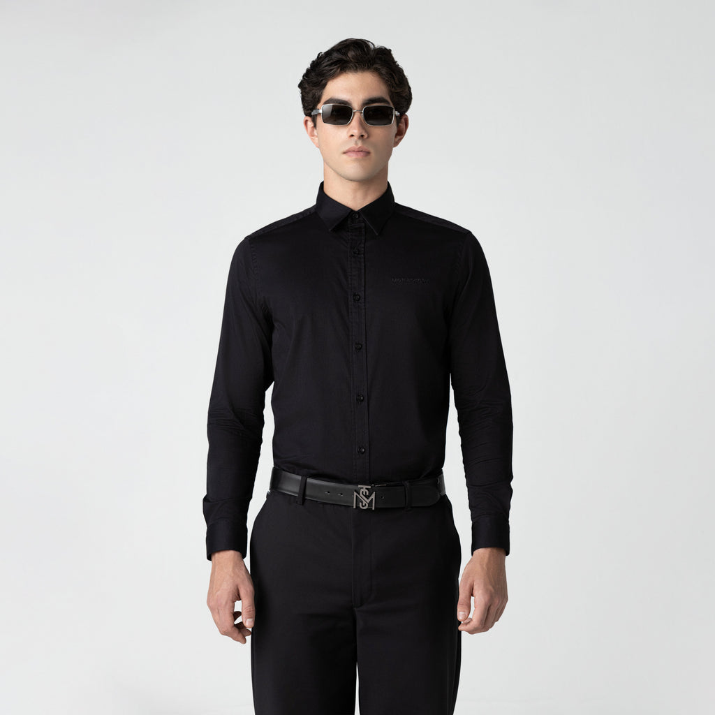 ELIAN SHIRT MEN BLACK - Monastery | Tienda Oficial Colombia