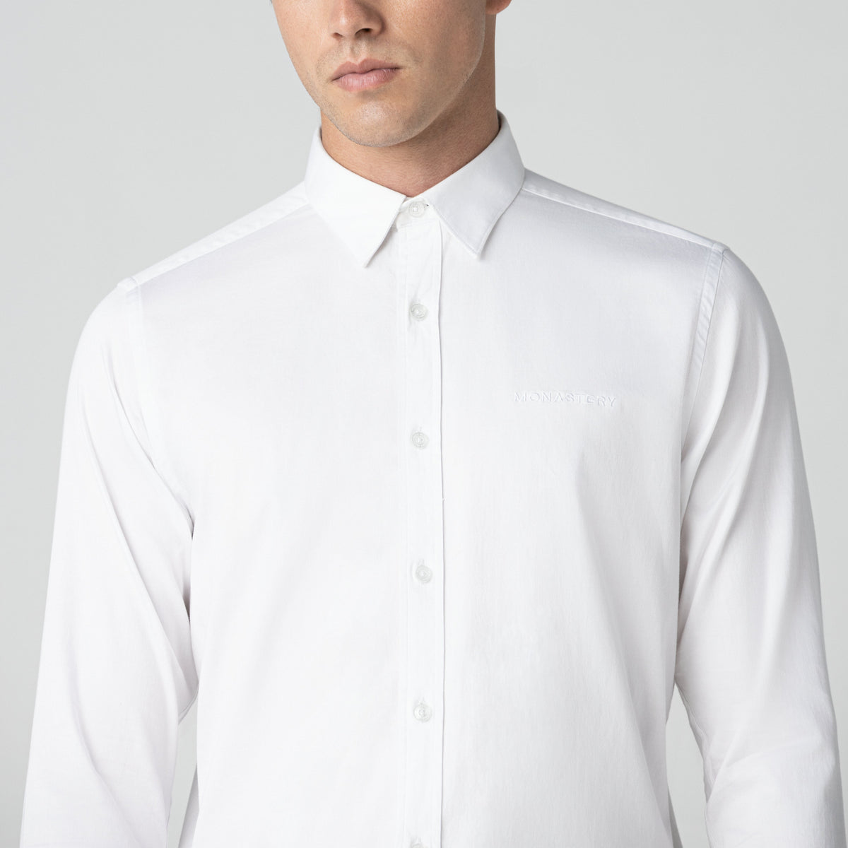 ELIAN SHIRT MEN WHITE - Monastery | Tienda Oficial Colombia