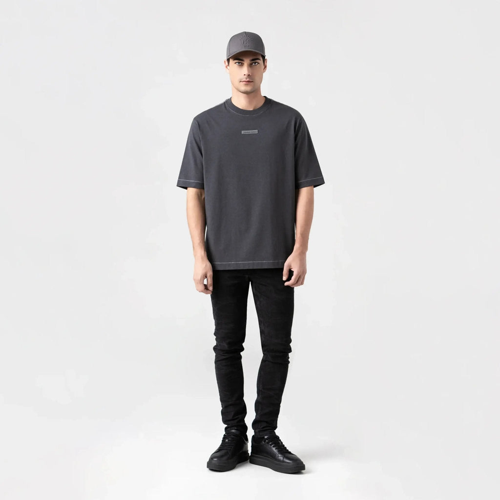 EOLO T - SHIRT MEN BLACK OYSTER - Monastery | Tienda Oficial Colombia