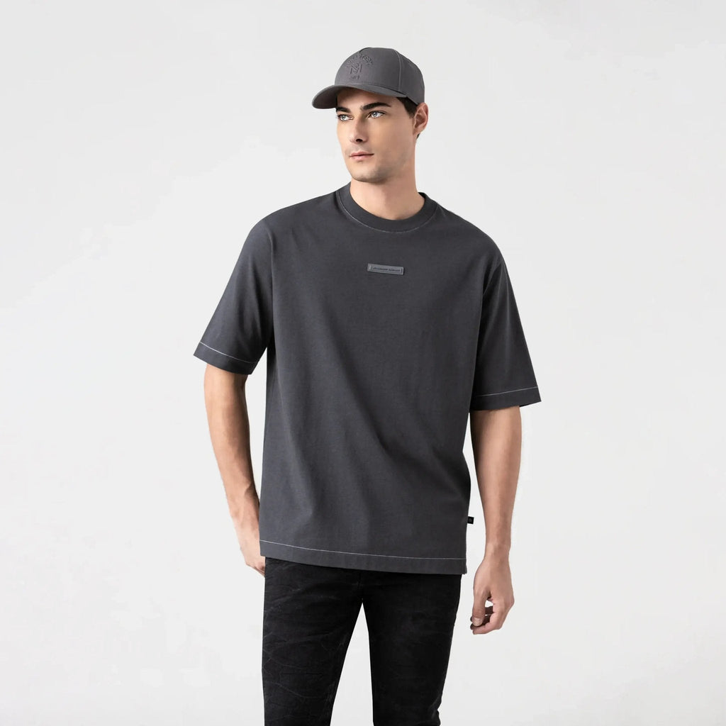 EOLO T - SHIRT MEN BLACK OYSTER - Monastery | Tienda Oficial Colombia