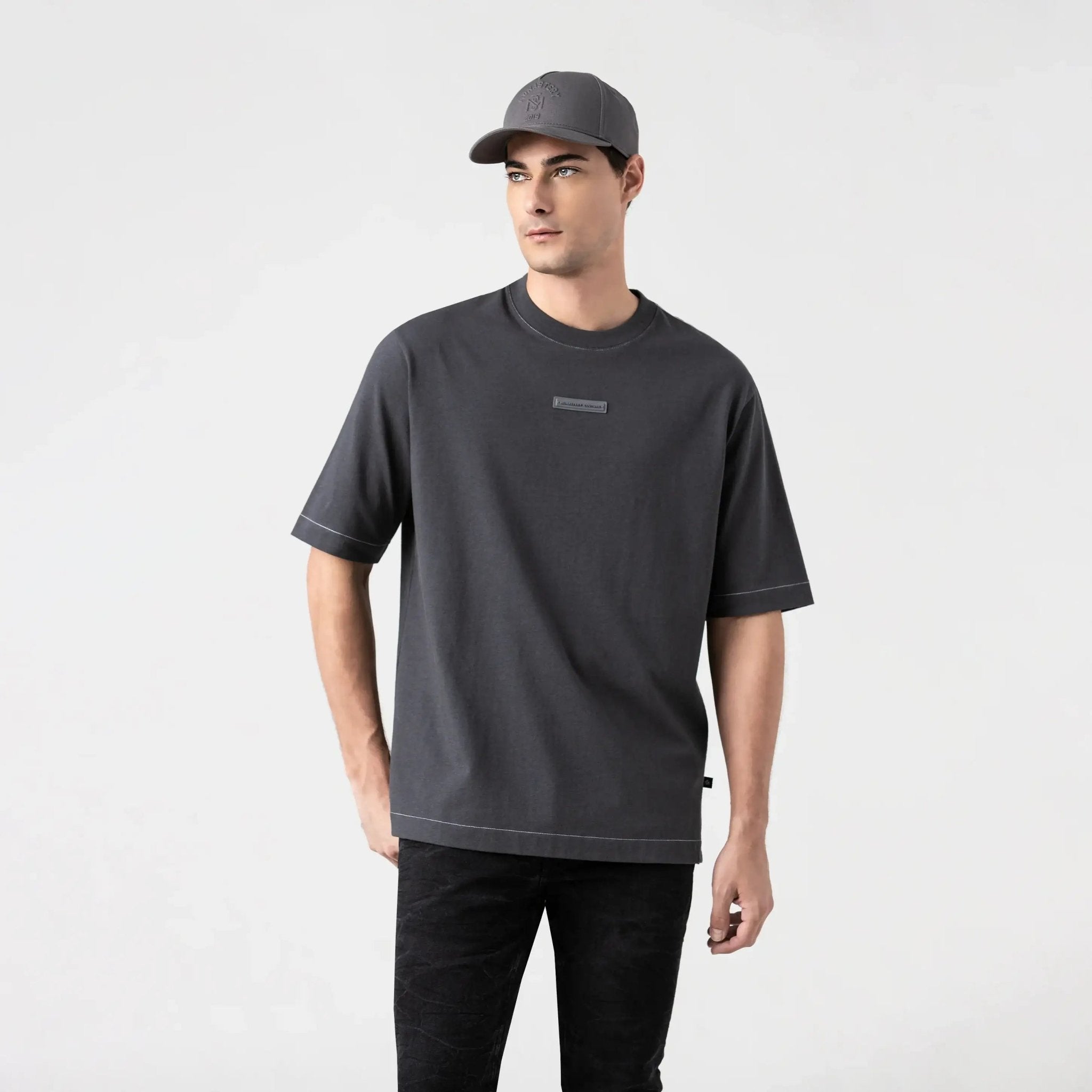 EOLO T - SHIRT MEN BLACK OYSTER - Monastery | Tienda Oficial Colombia