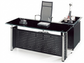 ESCRITORIO EJECUTIVO STARKEN GLASS TOP 18M BLACK