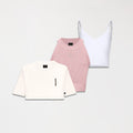 ESSENTIALS SET CROP TOP WOMEN NEKANE - FAIRY - HAZEN - Monastery | Tienda Oficial Colombia