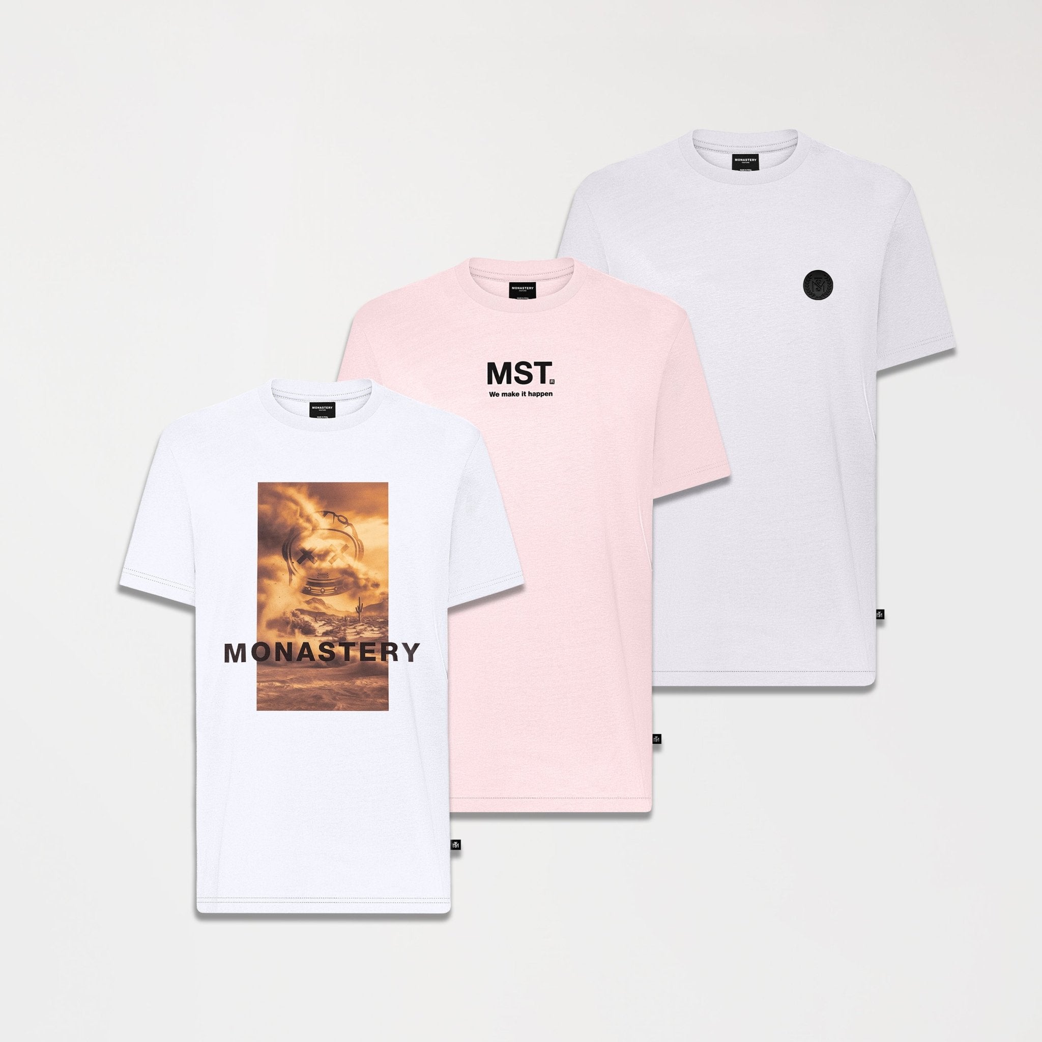 ESSENTIALS SET T-SHIRT MEN NEXXUS - HUNS - FORGE - Monastery | Tienda Oficial Colombia