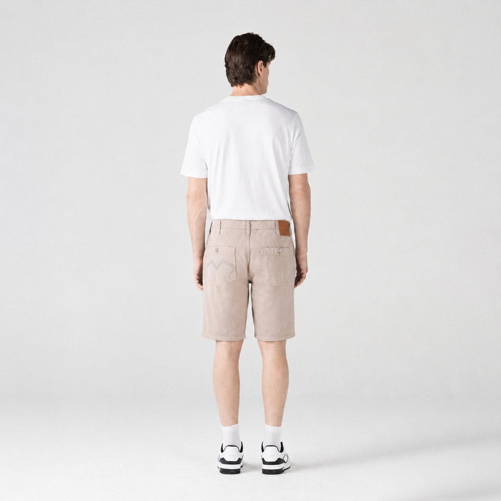EXCELSUS DENIM SHORT MEN SIMPLY TAUPE - Monastery | Tienda Oficial Colombia