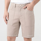 EXCELSUS DENIM SHORT MEN SIMPLY TAUPE - Monastery | Tienda Oficial Colombia