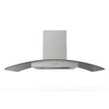 EXTRACTOR CURVED KTC DE ACERO INOXIDABLE 76CM SILVER