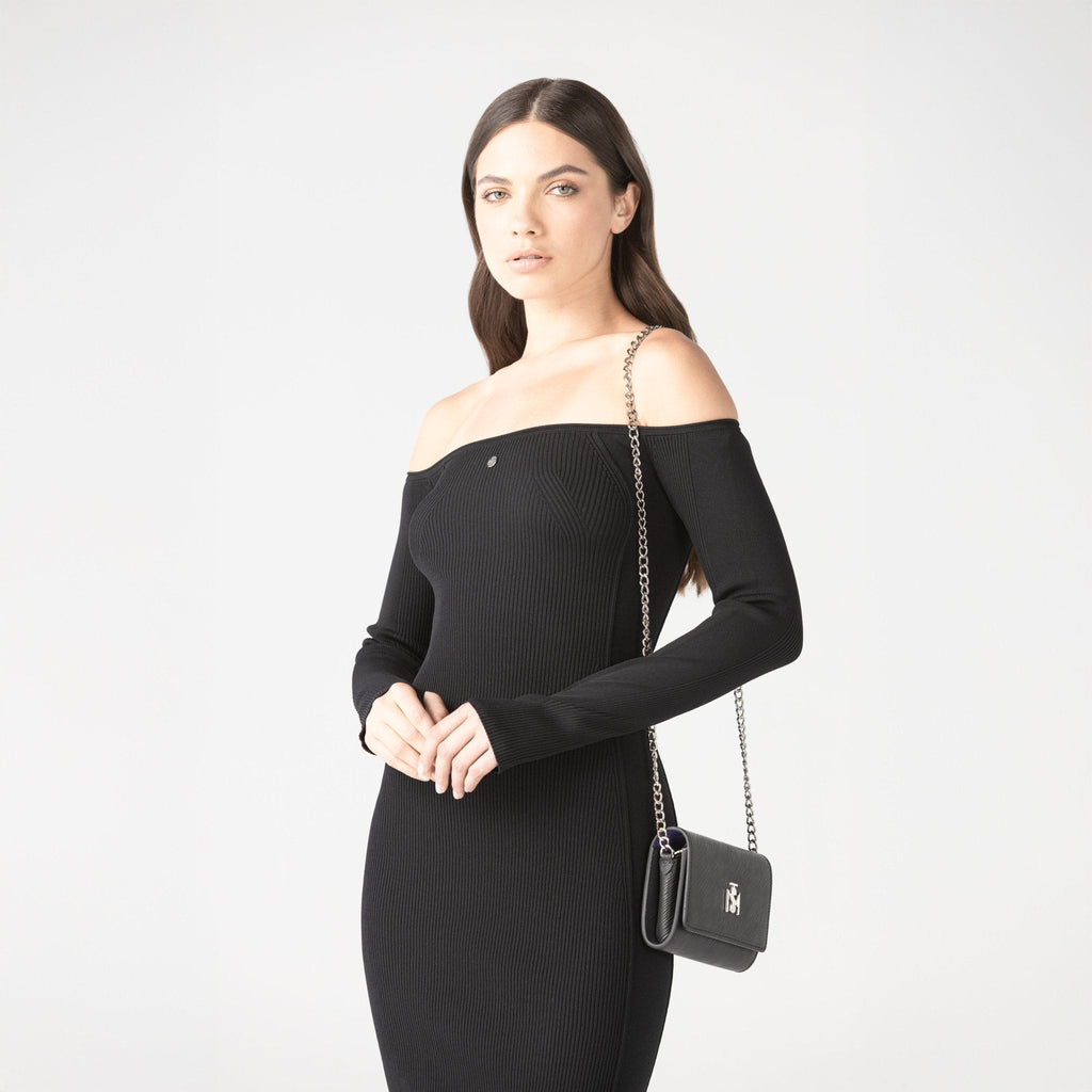 EXULTUS SHOULDER BAG WOMEN BLACK - Monastery | Tienda Oficial Colombia