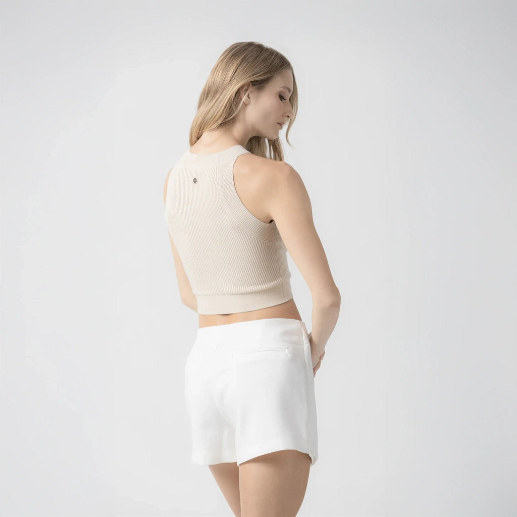 FAIRY KNITTED CROP TOP WOMEN SAND DOLLAR - Monastery | Tienda Oficial Colombia