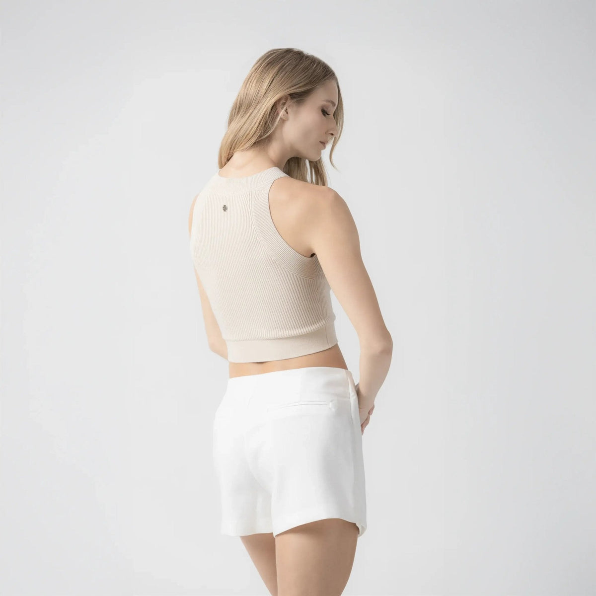FAIRY KNITTED CROP TOP WOMEN SAND DOLLAR - Monastery | Tienda Oficial Colombia