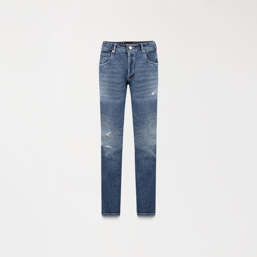 FEROX JEAN MEN BLUE DENIM - Monastery | Tienda Oficial Colombia