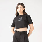 FIDDA CROP TOP WOMEN BLACK - Monastery | Tienda Oficial Colombia