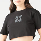 FIDDA CROP TOP WOMEN BLACK - Monastery | Tienda Oficial Colombia