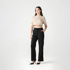 FIDDA CROP TOP WOMEN SIMPLY TAUPE - Monastery | Tienda Oficial Colombia