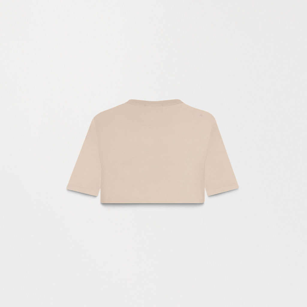 FIDDA CROP TOP WOMEN SIMPLY TAUPE - Monastery | Tienda Oficial Colombia