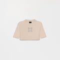 FIDDA CROP TOP WOMEN SIMPLY TAUPE - Monastery | Tienda Oficial Colombia
