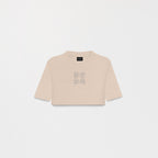 FIDDA CROP TOP WOMEN SIMPLY TAUPE - Monastery | Tienda Oficial Colombia