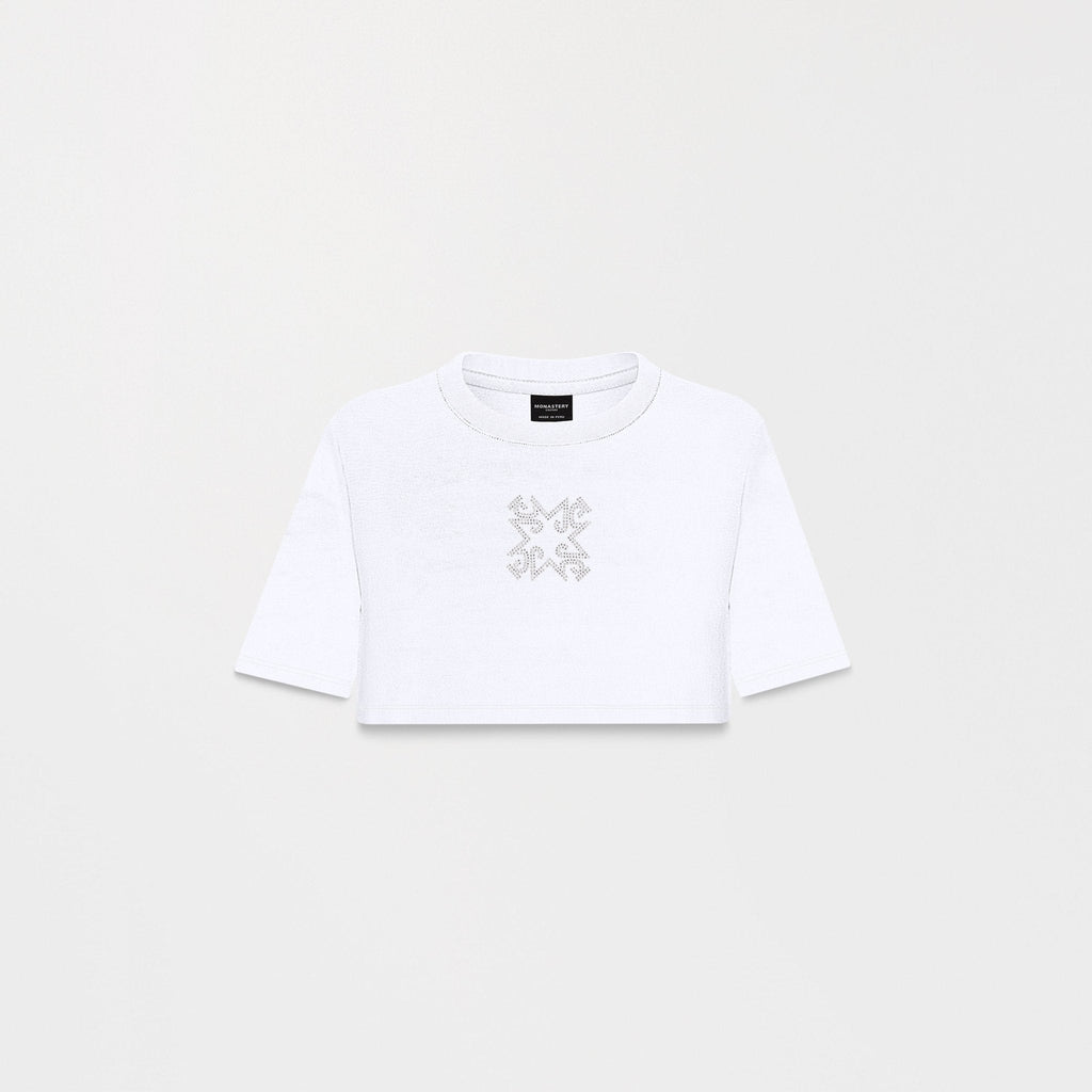 FIDDA CROP TOP WOMEN WHITE - Monastery | Tienda Oficial Colombia