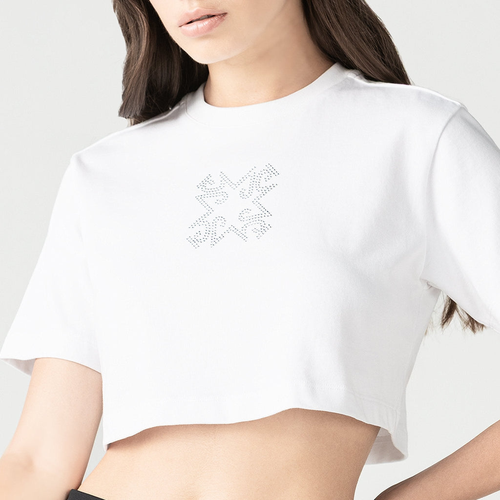 FIDDA CROP TOP WOMEN WHITE - Monastery | Tienda Oficial Colombia