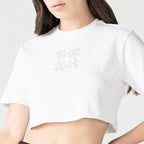 FIDDA CROP TOP WOMEN WHITE - Monastery | Tienda Oficial Colombia