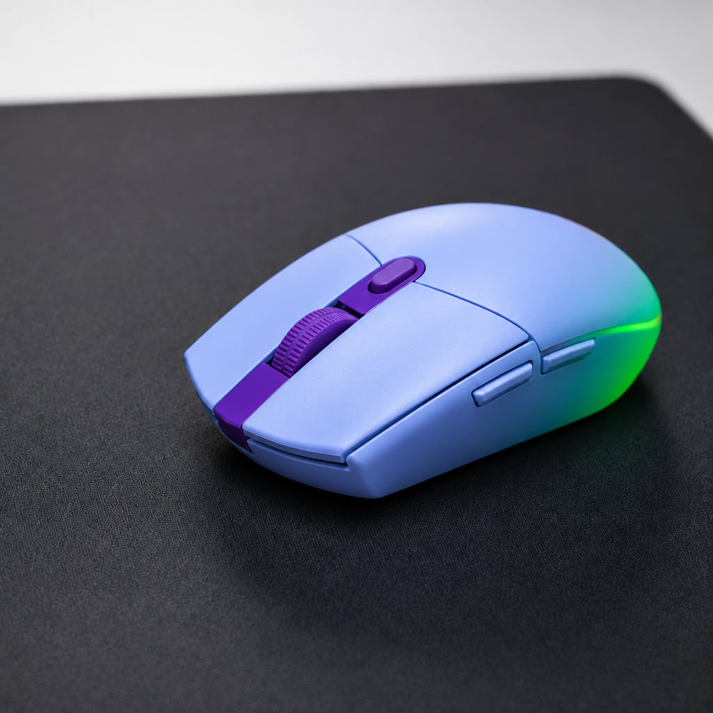 MOUSE GAMING LOGITECH G203 LIGHTSYNC USB LILA