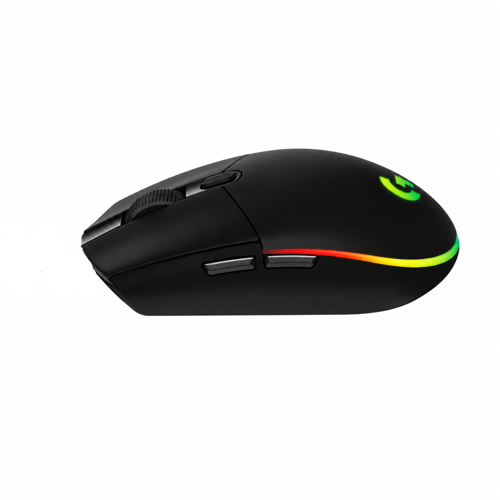 MOUSE GAMING LOGITECH G203 LIGHTSYNC USB BLACK