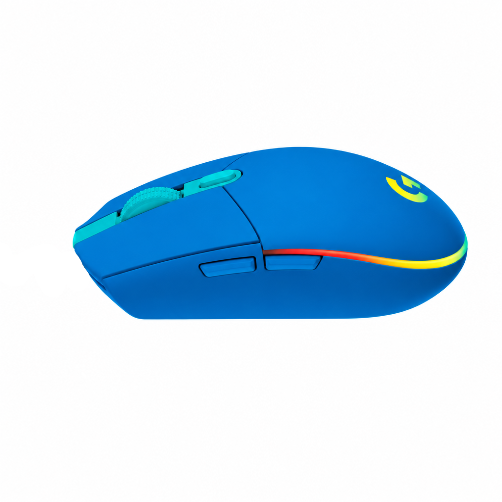 MOUSE GAMING LOGITECH G203 LIGHTSYNC USB BLUE